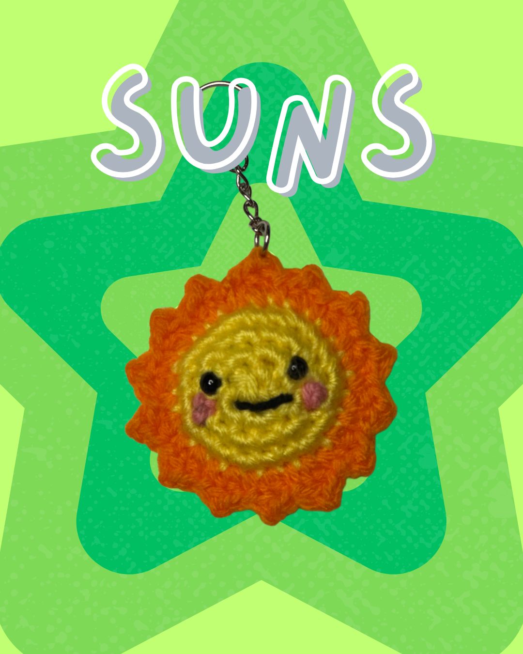 Sun Keychain